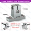 SK16 Linear Shaft Support Bore 16mm Aluminum