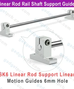sk6 linear shaft support bore 6mm 3