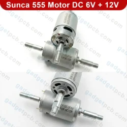 Sunca 555 Motor DC 6V-12V Dual Shaft High Speed Motor for Battery & Solar Fans and DIY Tools 7 Sunca 555 Motor DC 6V-12V Dual Shaft High Speed Motor for Battery & Solar Fans and DIY Tools - Image 4