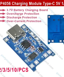 TP4056 Charging Module Type-C 5V 1A USB 3.7V Battery Charging Circuit