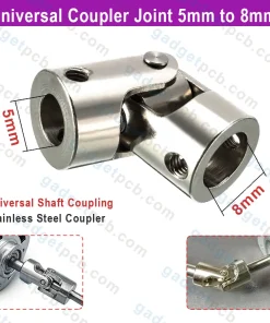 Steel Universal Joint Shaft Coupling 5mm to 8mm Coupler