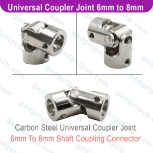 universal joint shaft coupling 6mm to 8mm 2
