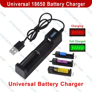 Universal USB 18650 Battery Charger Rechargeable Single 3.7V Battery Charging Adapters