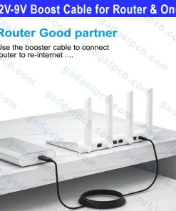 USB Boost Cable DC 5V to 9V 12V Step Up Boost Converter Cable for Router and Onu from Power Bank 7 USB Boost Cable DC 5V to 9V 12V Step Up Boost Converter