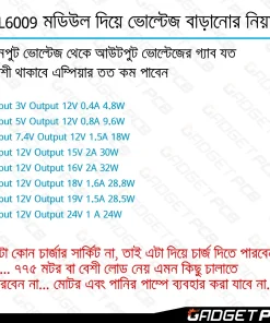 XL6009 DC To DC Step Up Boost Converter XL6009 Step Up Boost Converter 3-34V To 4-35V Adjustable Power Regulator 7 XL6009 DC To DC Step Up Boost Converter