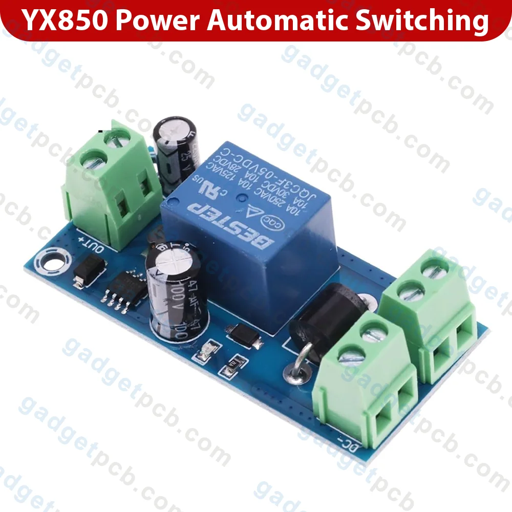 YX850 Power Failure Automatic Switching Standby Battery Lithium Battery Module 10A, 5V-48V for UPS 2 YX850 Power Failure Automatic Switching Standby Battery Lithium Battery Module 10A, 5V-48V for UPS - Image 2