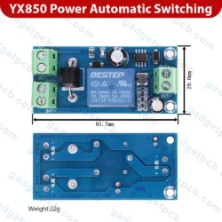 YX850 Power Failure Automatic Switching Standby Battery Lithium Battery Module 10A, 5V-48V for UPS 6 YX850 Power Failure Automatic Switching Standby Battery Lithium Battery Module 10A, 5V-48V for UPS - Image 3